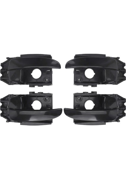 4pcs/set Sol+Sağ Iç Kapı Kolu Düzeneği 836102D000CA 826202D000CA Hyundai Elantra Için 2001-2006 83610-2D000 B (Yurt Dışından)