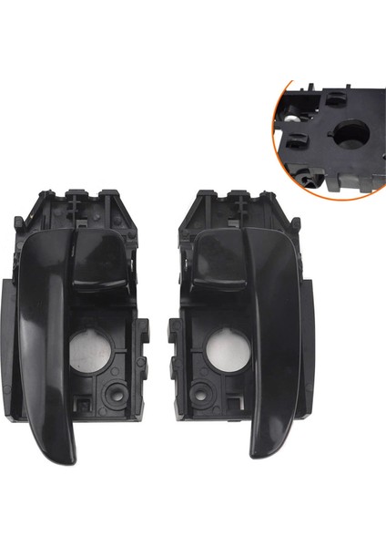 4pcs/set Sol+Sağ Iç Kapı Kolu Düzeneği 836102D000CA 826202D000CA Hyundai Elantra Için 2001-2006 83610-2D000 B (Yurt Dışından) fırsatları
