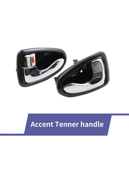 4pcs Araba Iç Kapı Kolu Hyundai Aksanı Için Iç Kapı Düğmesi 2001-2006 (Yurt Dışından) modelleri