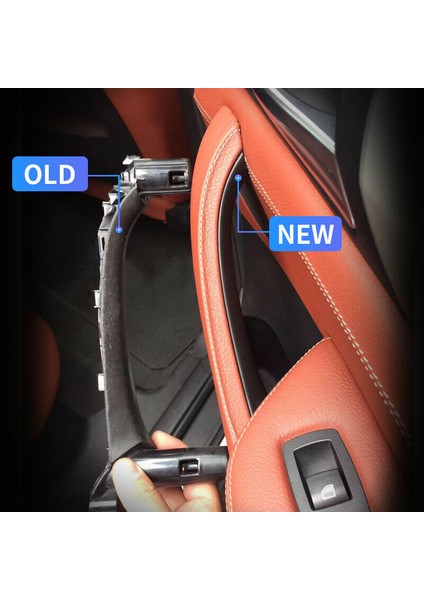Araba Iç Iç Kapı Çekme Kolu Çekme Trimi For-Bmw F25 F26 X3 X4 2011-2017, Ön ve Arka Sağ Taraf Siyah (Yurt Dışından) indirimleri