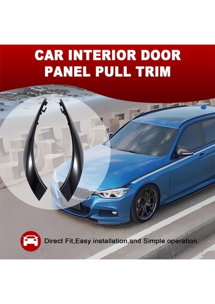 Araba Iç Kapı Paneli Çekme Trim Araba Iç Sapı Bmw 3 4 Serisi F30 F80 F31 F32 F33 F34 Siyah (Yurt Dışından) fırsatları