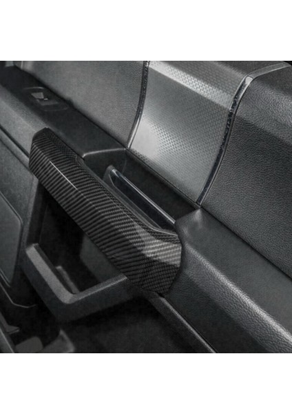 Araba Iç Kapı Tutma Kolu Kapı Kolu Kaplama Ford F150 2015-2020 Araba Iç Aksesuarları Siyah (Yurt Dışından) fiyatları