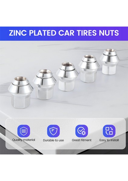 5 * M12 x 1.5 19MM Hex Ford Tekerlek Açık Fındık Fiesta Focus Ka Mondeo C-Max (Yurt Dışından) indirimleri