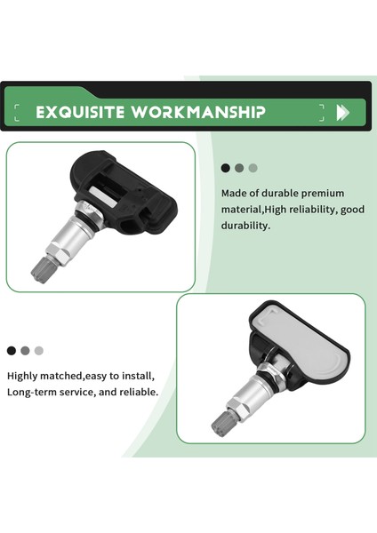 2pcs Tpms Lastik Basınç Izleme Sensörü A0009050030 Mercedes Benz W176 W205 X253 W212 W221 W447 W166 W463 (Yurt Dışından) indirimleri