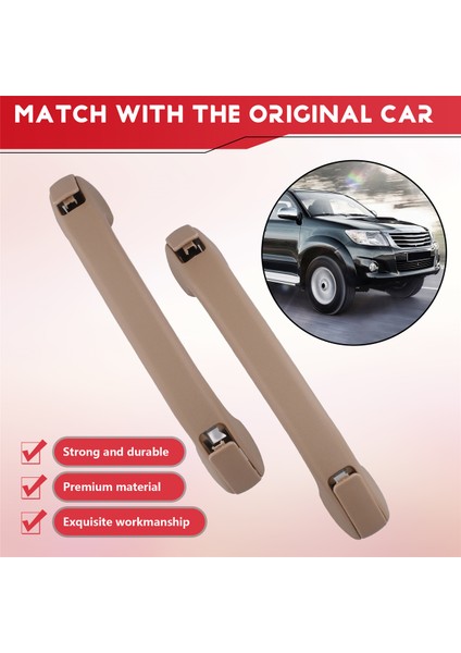 Toyota Hilux Vigo Sr Pickup 2004-2015 74611-0K040-A0 Için 1 Çift Çatı Kapma Sapı (Yurt Dışından) fırsatları