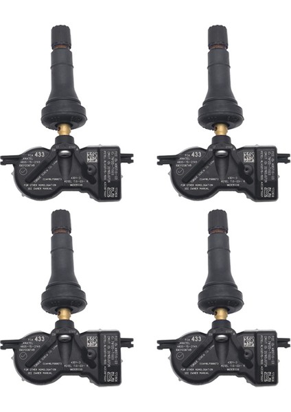 2018-2024 Için Jeep Compass Tpms 433MHZ Lastik Basınç Sensörü Tpms Jeep Lastik Hava Basınç Sensörü 68313387AB 68313387AA (Yurt Dışından) fiyatları