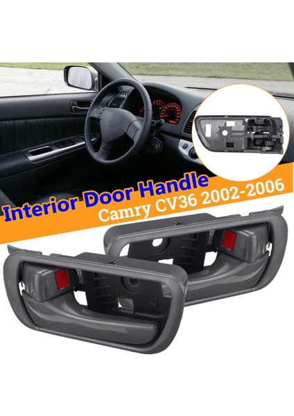 Toyota Camry CV36 2002-2006 69206-330LH 69205-33040RH Için 2x Sol ve Sağ Iç Iç Kapı Kolu (Yurt Dışından) fiyatları