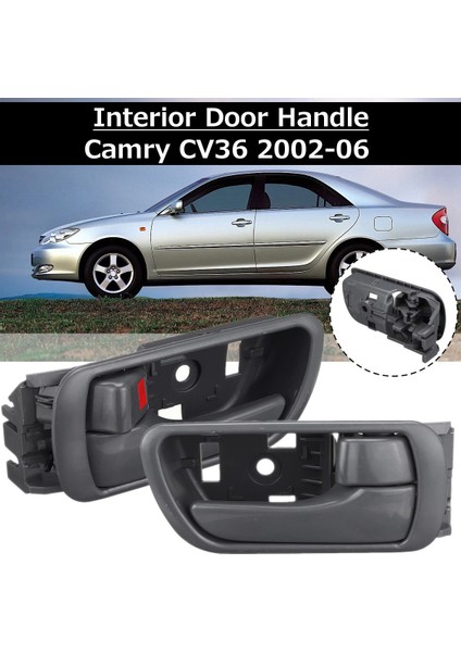 Toyota Camry CV36 2002-2006 69206-330LH 69205-33040RH Için 2x Sol ve Sağ Iç Iç Kapı Kolu (Yurt Dışından) modelleri