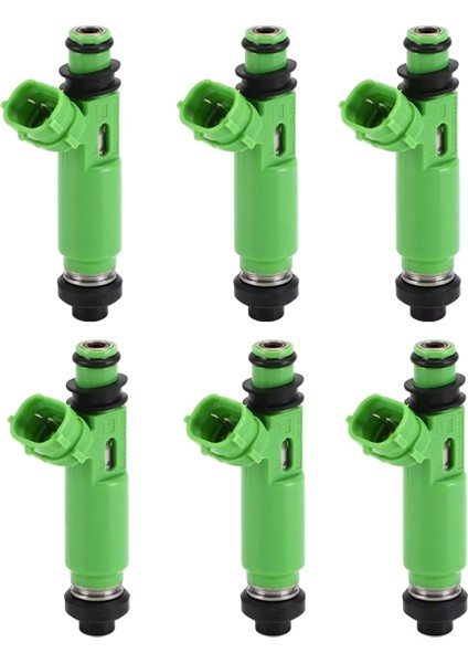 6pcs Yakıt Enjektörleri 195500-3170 Mitsubishi Montero Sport Için Uyuyor 3.0l V6 1998-2003 (Yurt Dışından)