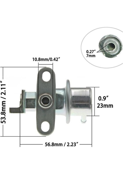 23280-74100 Toyota Camry Celica Için Yeni Yakıt Basıncı Regülatörü (Yurt Dışından) modelleri