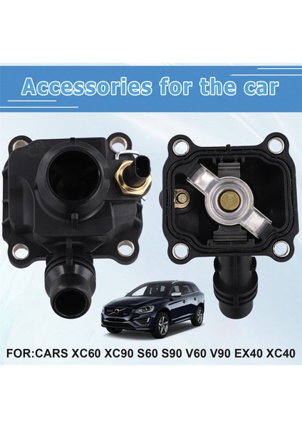 Soğutucu Termostat Muhafazası Volvo XC60 XC90 S60 S90 V60 V90 EX40 XC40 Termostat Montajı Için 32263962 (Yurt Dışından) fırsatları