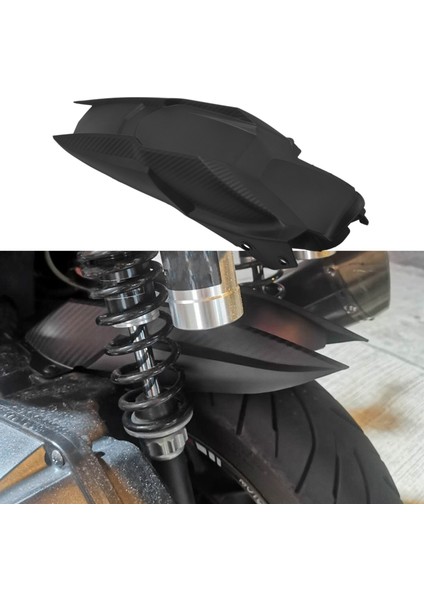Motosiklet Karbon Fiber Çamurluk Tekerleği Sarılgan Sıçrama Koruyucusu Çamur Blok Arka Çamurluk Için ADV150 Adv 150 2019-2020 ADV-150 (Yurt Dışından) fiyatları