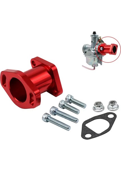 Motosiklet Karbüratör Emme Adaptörü Modifikasyon Arayüz Borusu GX200 6.5hp CT200U KT196CC Kart Emiye VM22 (Yurt Dışından) indirimleri