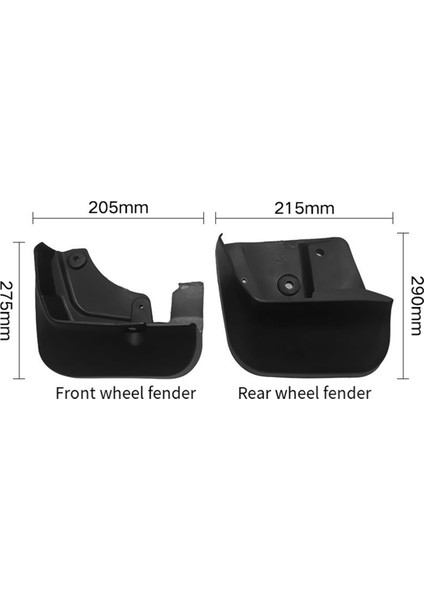 4pcs Araba Çamurlu Çamur Flafs Sıçrama Çamur Guard Fender Subaru Forester Için 2008-2012 Araba Aksesuarları (Yurt Dışından) indirimleri