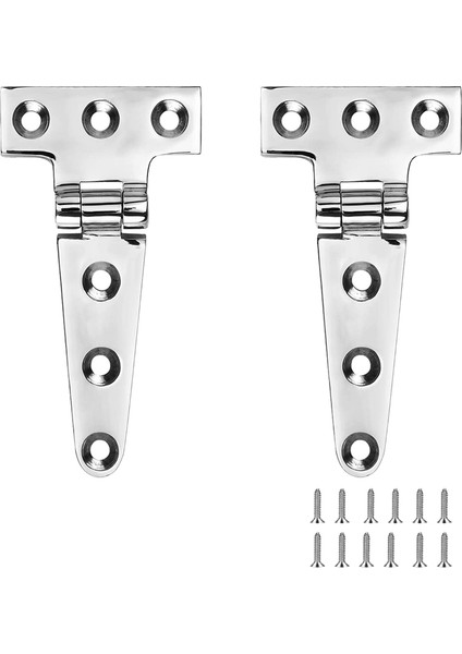 Deniz Sınıfı T Menteşeler Tekne Menteşeleri 4 Inç x 2 Inç Gürültü Yok (Yurt Dışından)