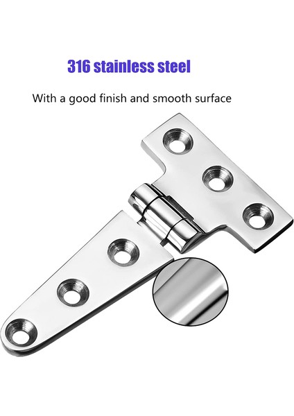 Deniz Sınıfı T Menteşeler Tekne Menteşeleri 4 Inç x 2 Inç Gürültü Yok (Yurt Dışından) indirimleri