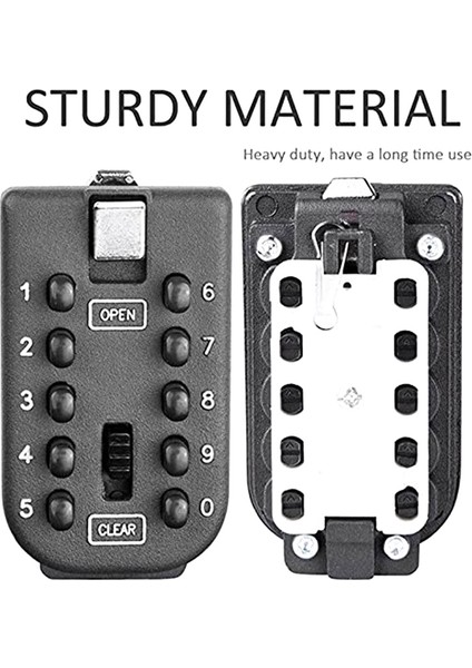 Dış Duvar Montajı Için Anahtar Kilit Kutusu Anahtar Saklama Kutusu (Yurt Dışından) fiyatları