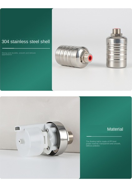 2 Adet Su Seviyesi Kontrol Şamandıra Vanası Su Tankı Için 34 Inç Üst (Yurt Dışından) modelleri