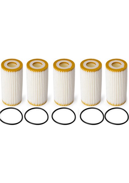 5set Yağ Filtre 06L115562B Audi Q7 4m 2.0 40TFSI 45TFSI Quattro 2016-2020 Cymc Cyrb 06L115466C 4mb (Yurt Dışından)