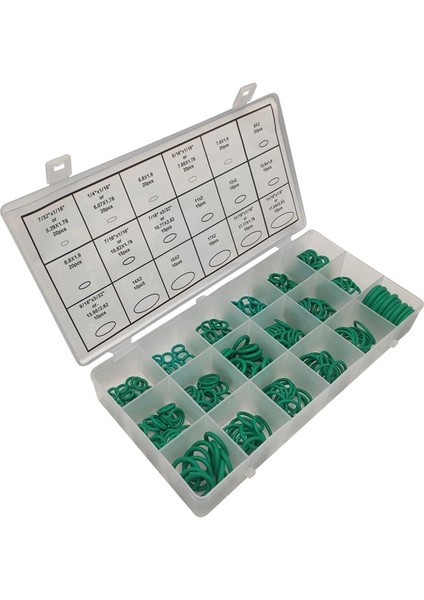 270 Adet Yeşil Sızdırmazlık Halkası Onarım Kutulu O-Ring Nitril Kauçuk Halka (Yurt Dışından) modelleri