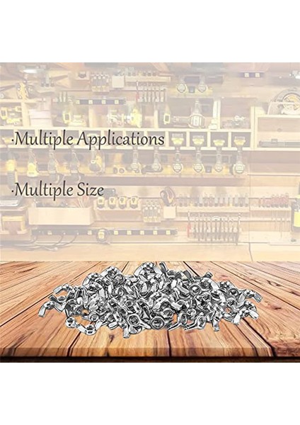 Paslanmaz Çelik Kanat Somunu Takımı Rondela Metrik Dişli Kanat Vidası (Yurt Dışından) fiyatları