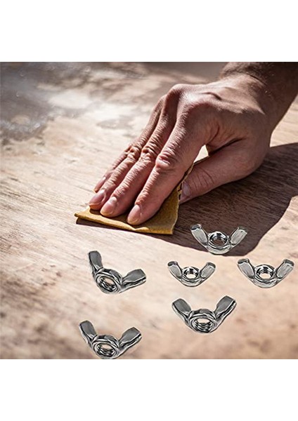 Paslanmaz Çelik Kanat Somunu Takımı Rondela Metrik Dişli Kanat Vidası (Yurt Dışından) fırsatları