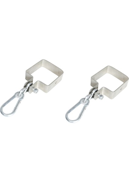 Kare Bağlantı Salıncak Kancası Yay Toka Kancası 2 Paket (Yurt Dışından)