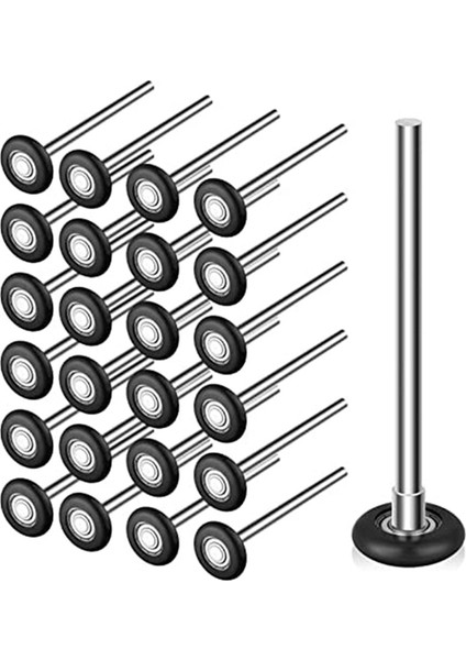 12 Adet Naylon Garaj Kapısı Silindiri 2 Inç Sessiz Garaj Silindirleri (Yurt Dışından)