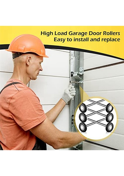 12 Adet Naylon Garaj Kapısı Silindiri 2 Inç Sessiz Garaj Silindirleri (Yurt Dışından) fiyatları