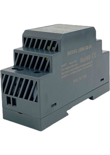 Hdr-30-24 Ultra Ince Basamak Şekli Dın Ray Güç Kaynağı LED Göstergesi (Yurt Dışından)