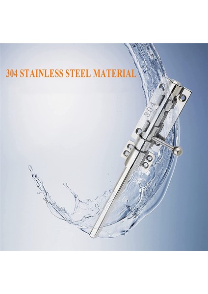 Ağır Hizmet Tipi Kapı Güvenlik Kilidi Kalınlaştırılmış Kapı Mandalı Donanım 10IN (Yurt Dışından) fırsatları