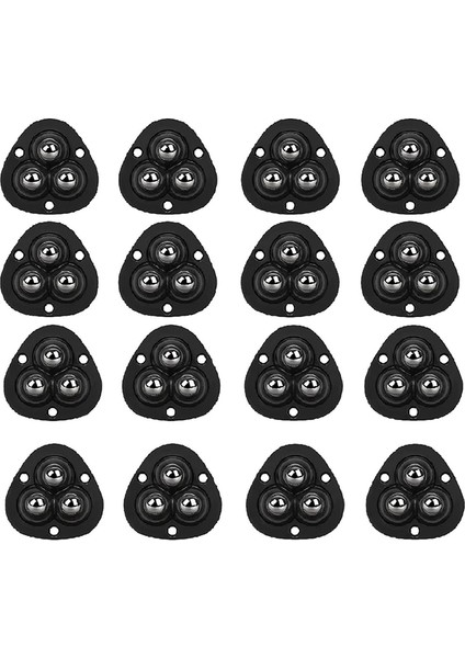 Kendinden Yapışkanlı Mini Tekerlek Macunu Evrensel Tekerlek Siyah (Yurt Dışından)