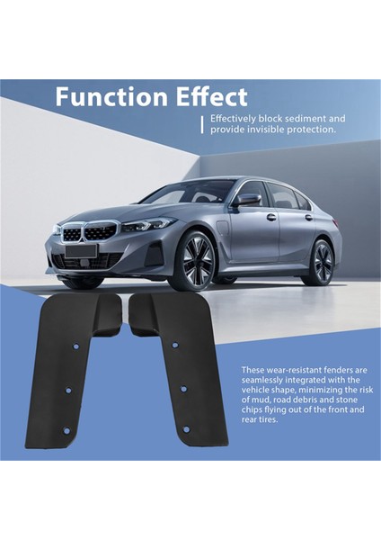 Bmw I3 Electric 2021 2020 Çamurluk Çamurluk Çamur Flep Guard Sıçrama Mudguards Araç Aksesuarları (Yurt Dışından) indirimleri