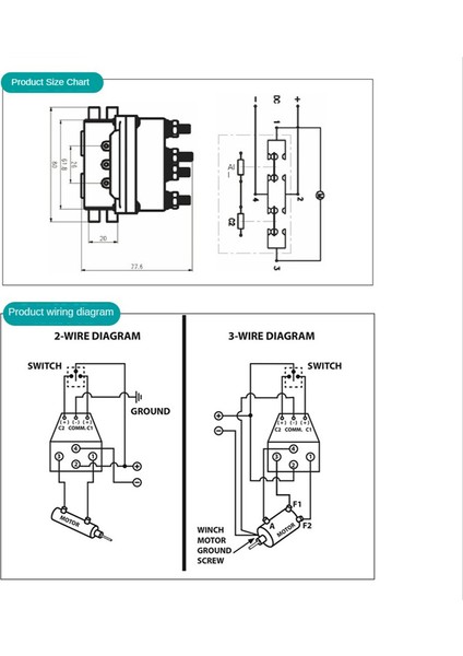 12V Vinç Salıncak Anahtarı Başparmak 250A Solenoid Röle Kontaktör Vinçler (Yurt Dışından) modelleri