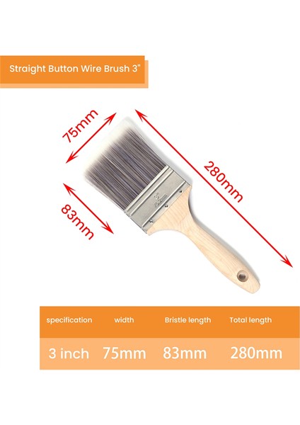 Master Pro Boya Fırçası Seti Açısal Boya Fırçaları (Yurt Dışından) modelleri