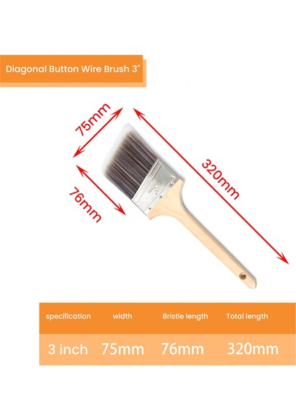 Master Pro Boya Fırçası Seti Açısal Boya Fırçaları (Yurt Dışından) fırsatları