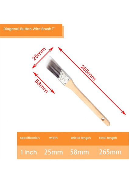 Master Pro Boya Fırçası Seti Açısal Boya Fırçaları (Yurt Dışından) indirimleri