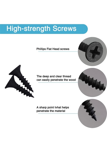 12 Adet Siyah Braket Kilitli Asılı Z Klipsli Duvar 48 Adet Vida (Yurt Dışından) modelleri