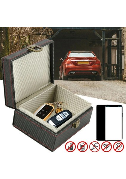 Cep Telefonu Kutusu Araba Anahtarsız Sinyal Engelleyici Hırsızlık Önleme Kutusu Anahtar Fob Koruyucusu Rfid Engelleme Kutusu (Yurt Dışından) modelleri