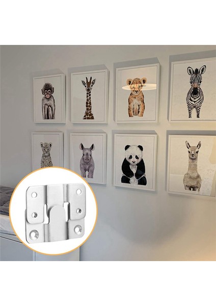 Gömme Montaj Braketi Fotoğraf Çerçevesi Kancası Resim Askıları (Yurt Dışından) fiyatları