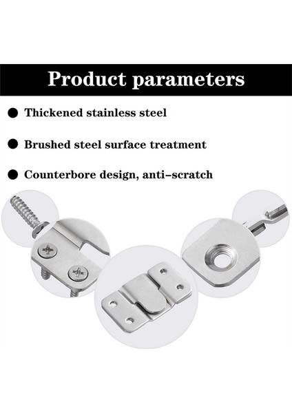 Gömme Montaj Braketi Fotoğraf Çerçevesi Kancası Resim Askıları (Yurt Dışından) fırsatları