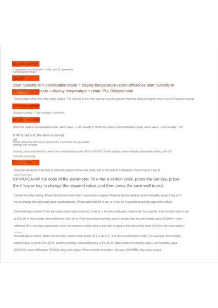 WH8040 Dijital Nem Kontrol Cihazı 1-99% 220V (Yurt Dışından) fırsatları