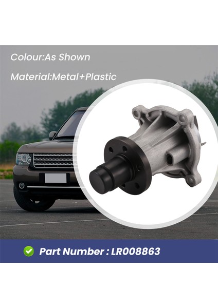 LR008863 Araç Aksesuarları Land Rover Range Rover Sport Için Motor Su Pompası 07-13 LR006642 (Yurt Dışından) fırsatları