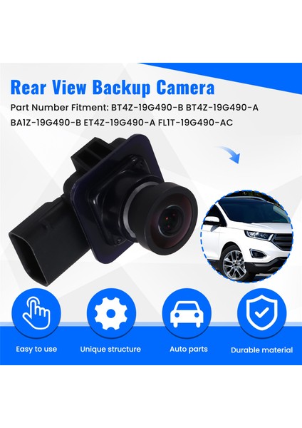 2011-2015 Ford Edge / 2011-2013 Lincoln Mkx Ters Yedek Park Yardım Kamerası BT4Z-19G490-B Için Yeni Arka Görünüm Kamerası (Yurt Dışından) fırsatları