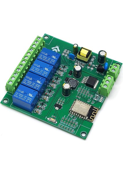 4 Kanal ESP8266 Kablosuz Wıfı Röle Modülü (Yurt Dışından)