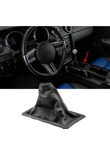 Ford Mustang 2005-2009 Vardiyalı Toz Botu Için Araba Kılavuzu Şanzıman Değiştirici Önyükleme Kapağı 8R3Z-7277-AA (Yurt Dışından) indirimleri