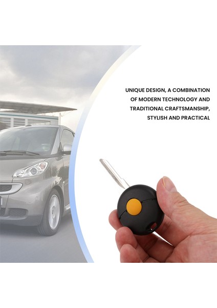 Benz Smart Fortwo 450 Cabrio City Coupe Için 1 Anahtar Kapak Kabuğu Anahtar Uzaktan Kumanda (Yurt Dışından) modelleri