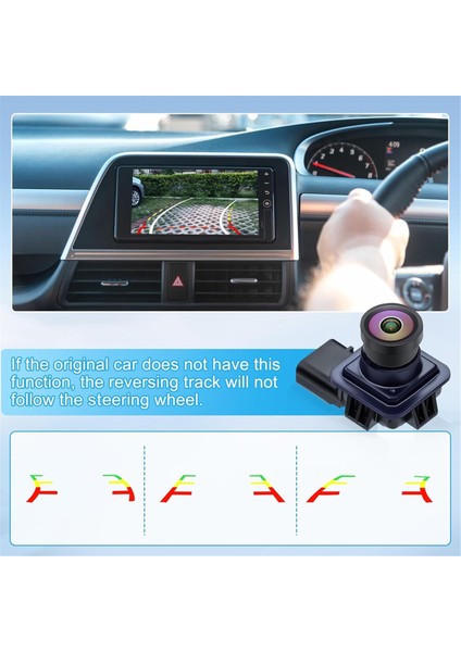 Araba Arka Görünüm Yedek Kamera Park Park Yardım Kamerası BT4Z-19G490-B FL1T-19G490-AC Ford Edge 2011-2015 (Yurt Dışından) fırsatları