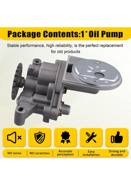 Peugeot Için Otomatik Parçalar Yağ Pompası 206 207 306 307 Citroen C2 C3 C4 1001C9 100150 9655020680 (Yurt Dışından) fırsatları