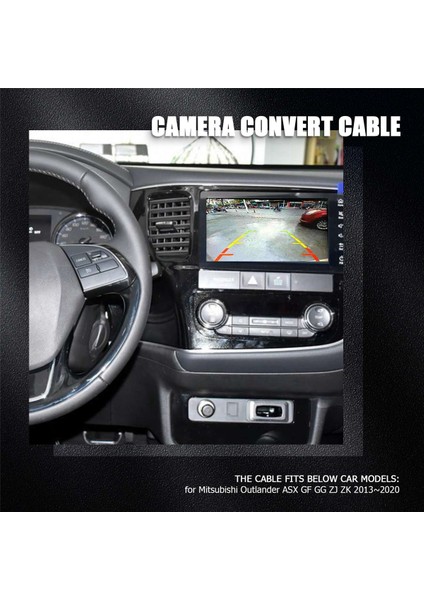 Araba Arka Görünüm Kamerası Rca Video Ters Kamera Mitsubishi Outlander Asx Gf Gg Zj Için Kablo Adaptörü Dönüştürme (Yurt Dışından) fiyatları